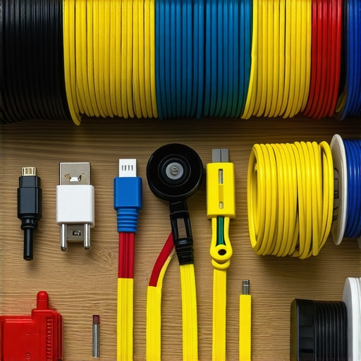 A clean home office desk with orderly cables secured by modular trays and magnetic clips